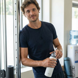 Thermosflasche Edelstahl – auslaufsicher, Klappdeckel, 2-in-1 Trinksystem